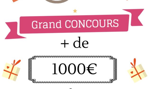 Grand concours chez Confections OumK avec 5 super lots à gagner
