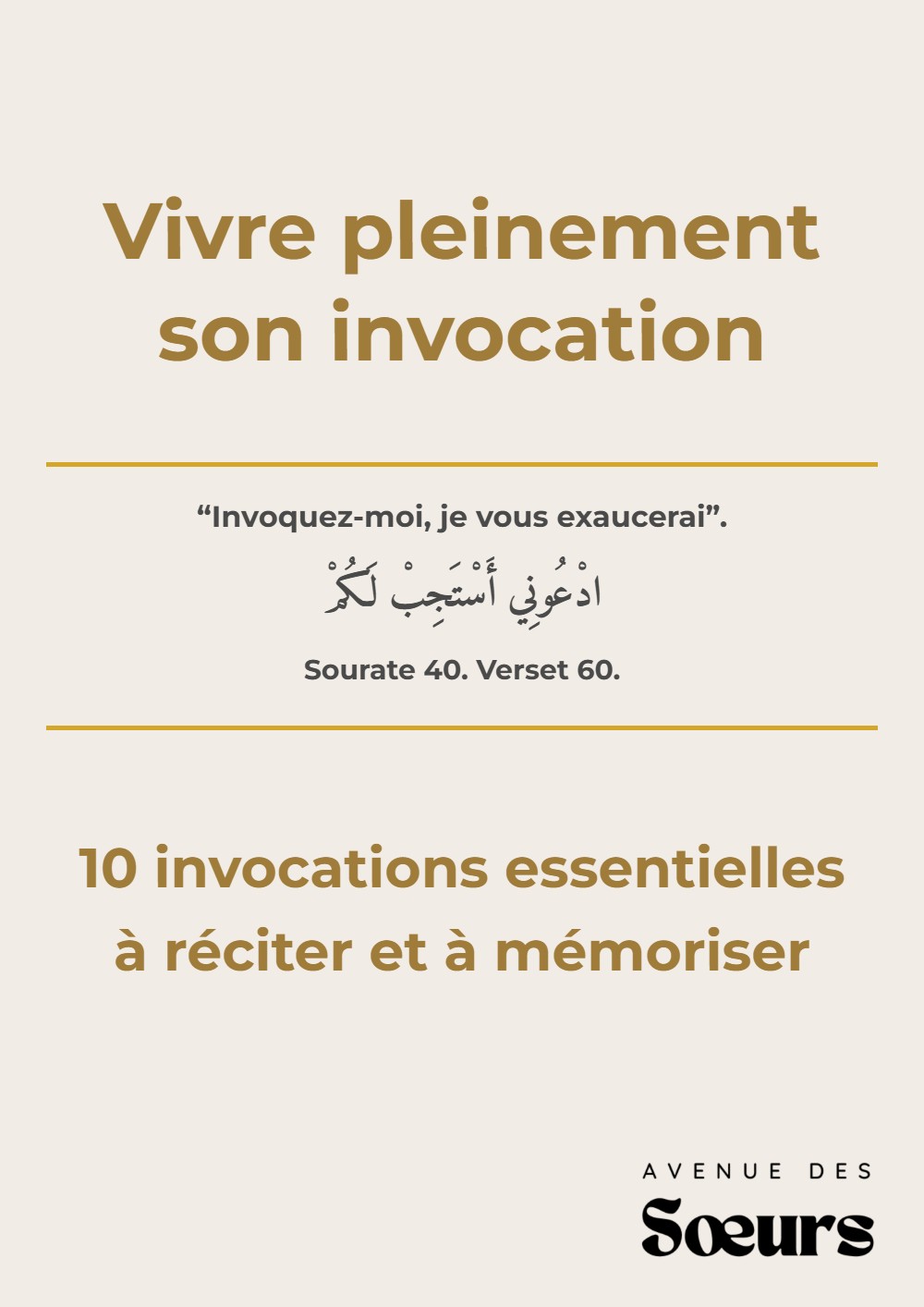 Ebook Vivre pleinement son invocation